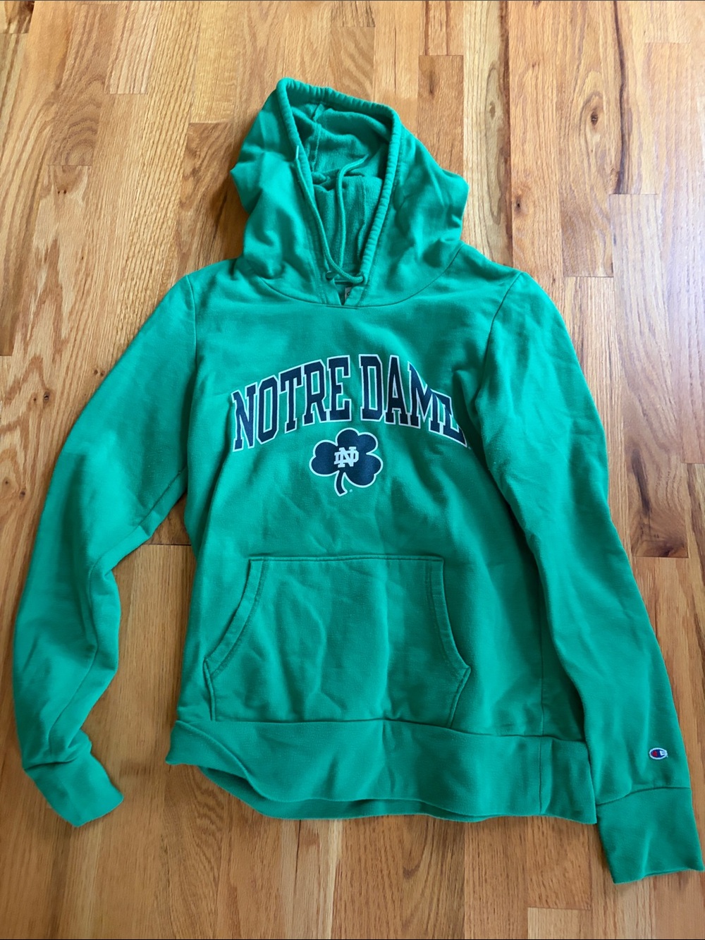 Green Notre Dame Hoodie
